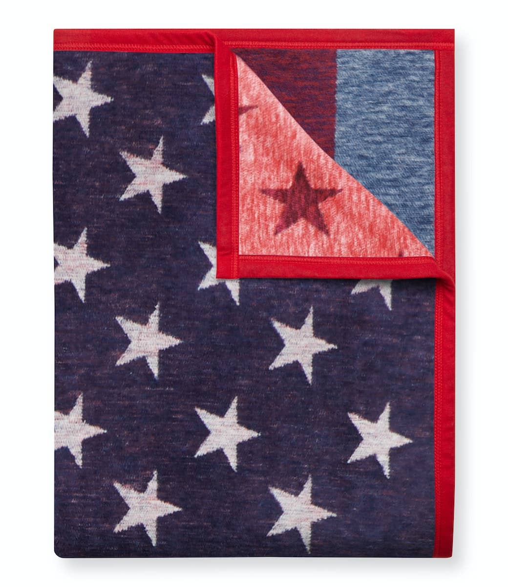 American Flag ChappyWrap Blanket - The Preppy Bunny