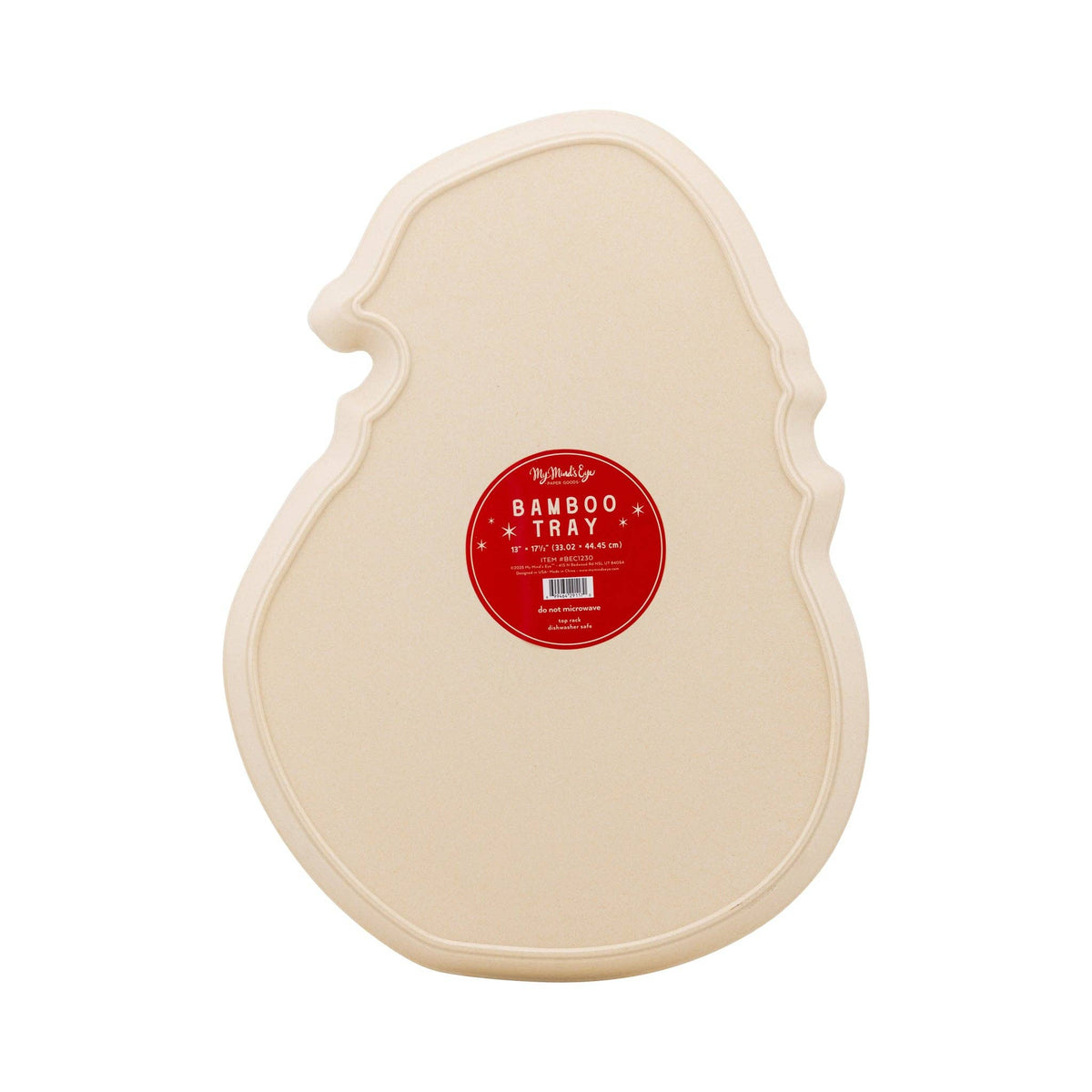 Santa Bamboo Tray - The Preppy Bunny