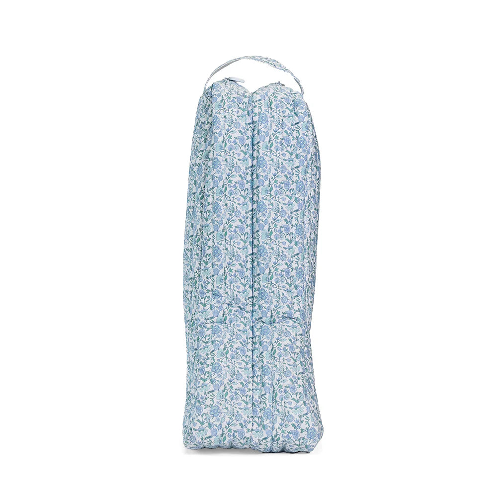 Quilted Boot Bag in Hamptons Floral - The Preppy Bunny