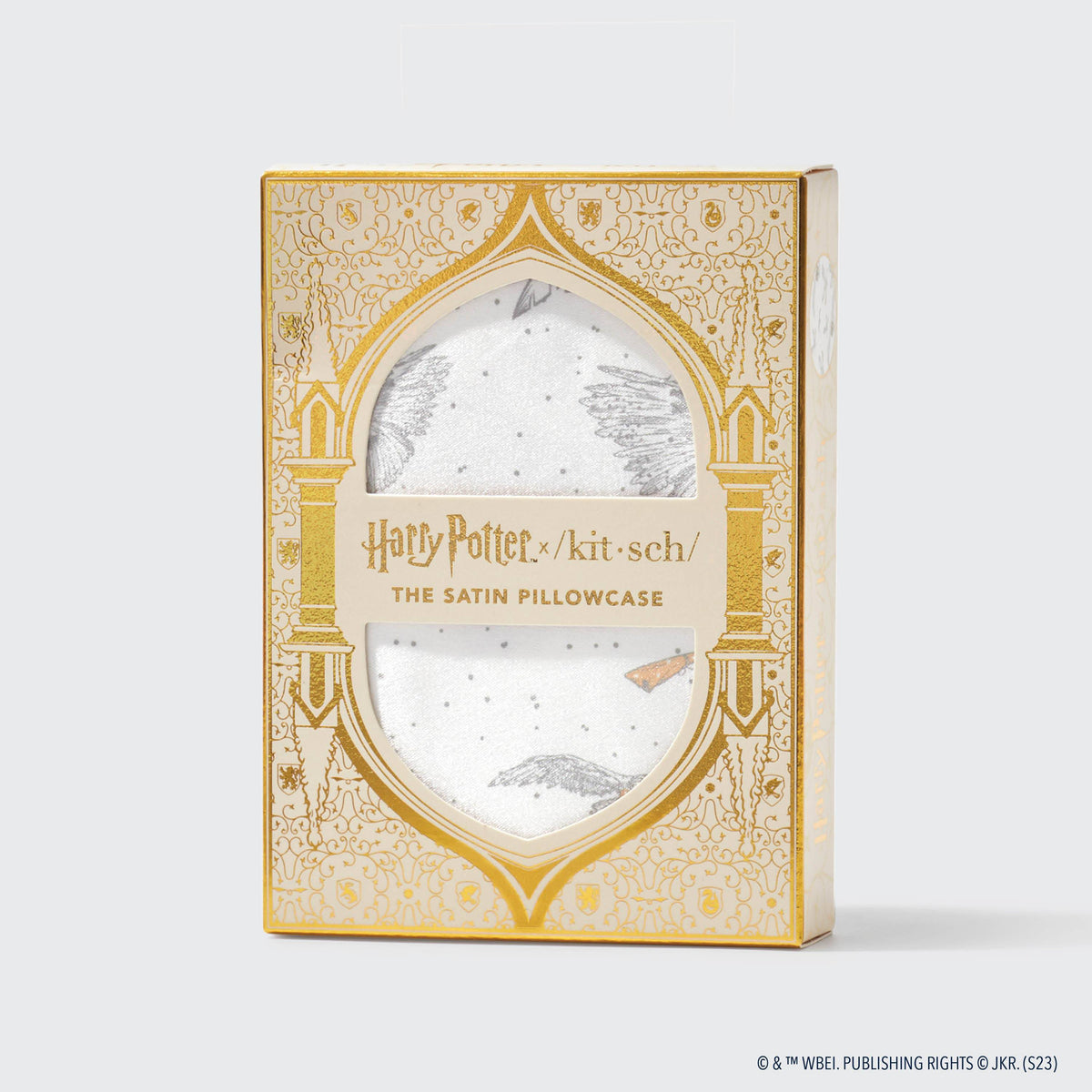 Harry Potter x kitsch Satin Pillowcase- Owl Post - The Preppy Bunny