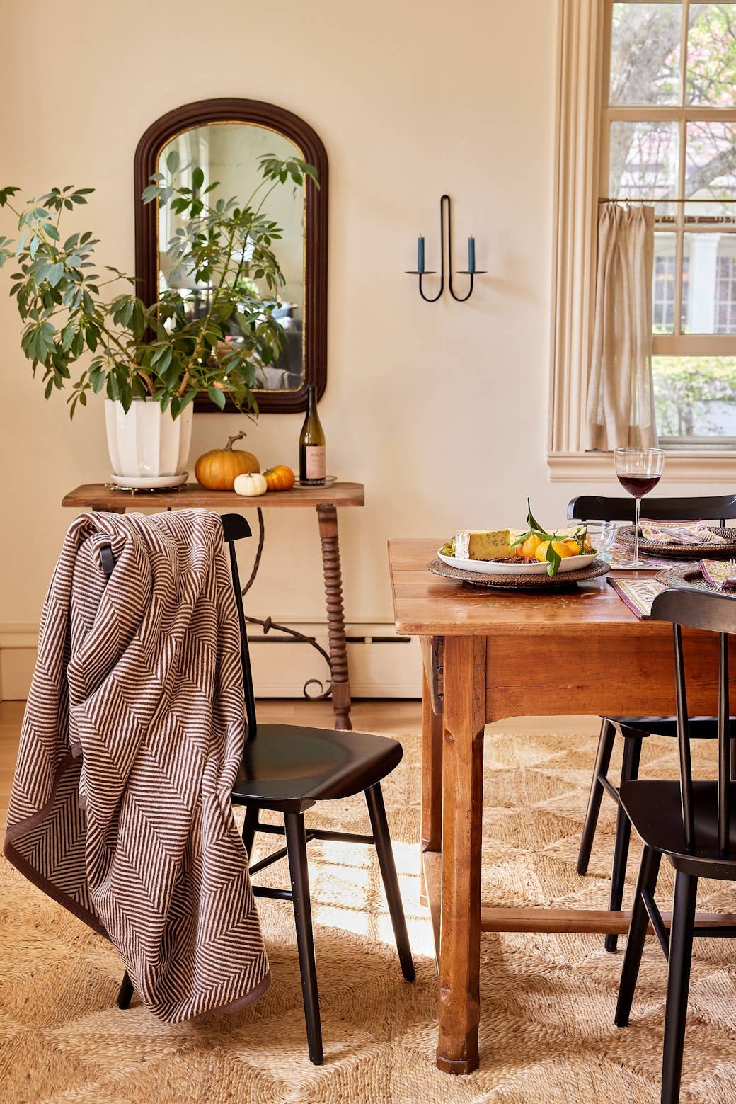 Harborview Herringbone Chocolate Blanket by ChappyWrap
