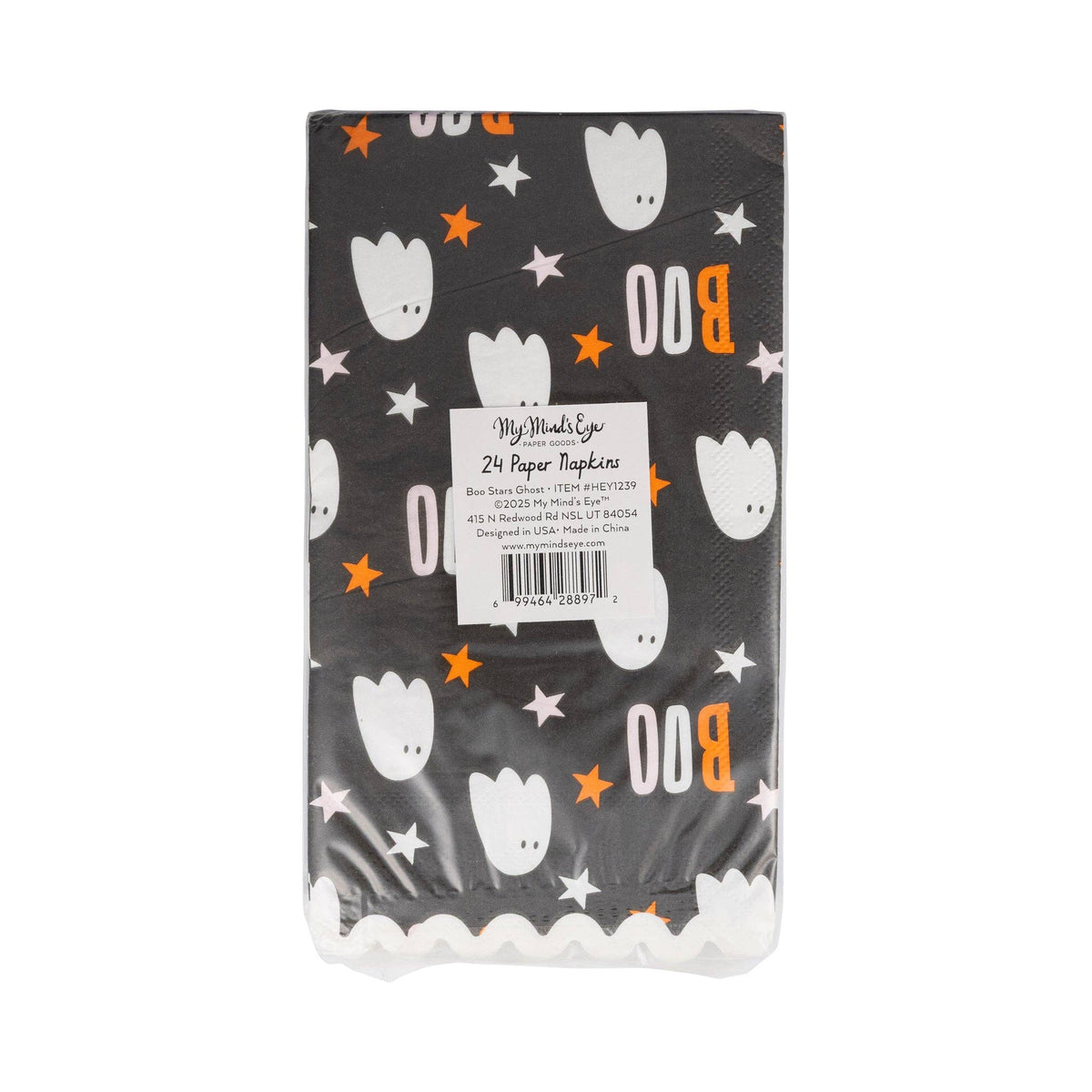 Boo Stars Ghost Paper Dinner Napkins - The Preppy Bunny