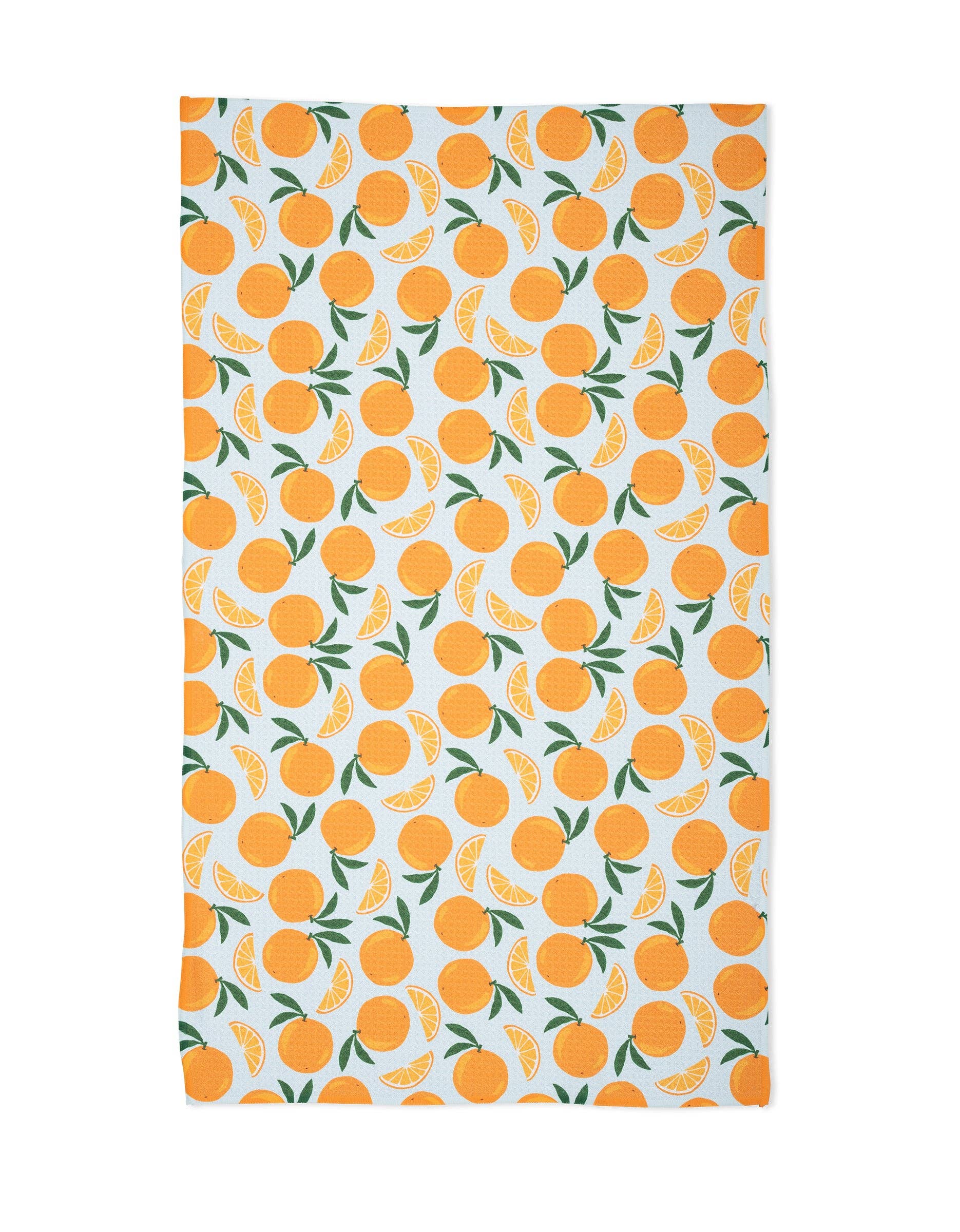 Sweet Orange Geometry Tea Towel - The Preppy Bunny