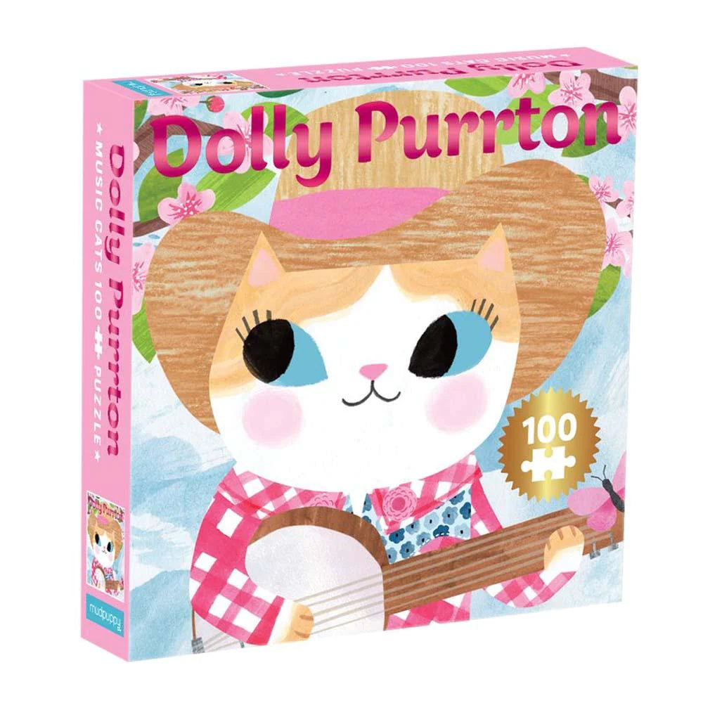 Dolly Purrton Music Cats 100 Piece Puzzle - The Preppy Bunny