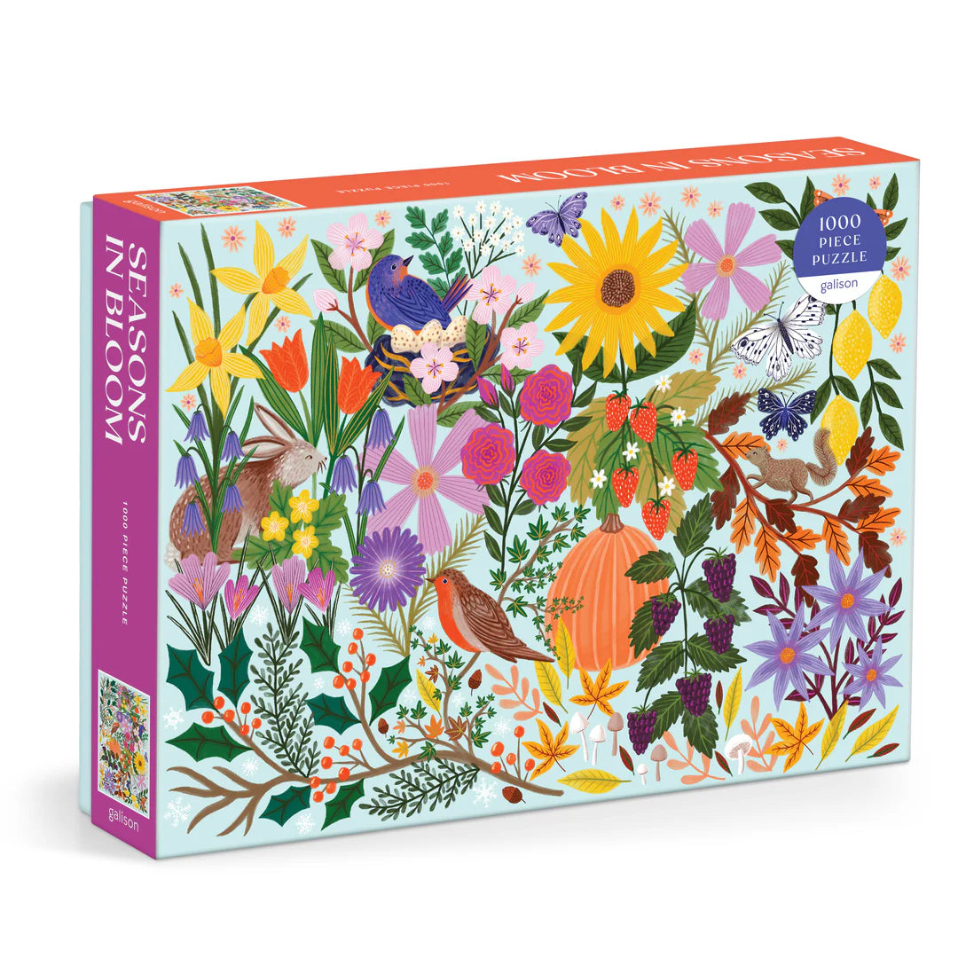Seasons in Bloom 1000 Piece Puzzle - The Preppy Bunny