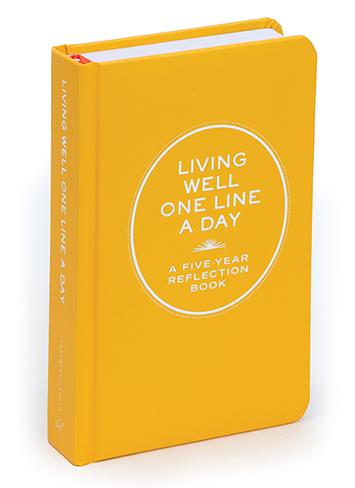 Living Well One Line a Day - The Preppy Bunny