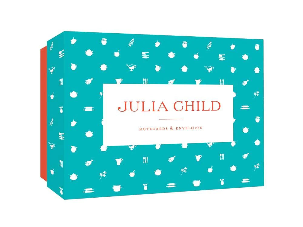 Julia Child Notecards in Box - The Preppy Bunny