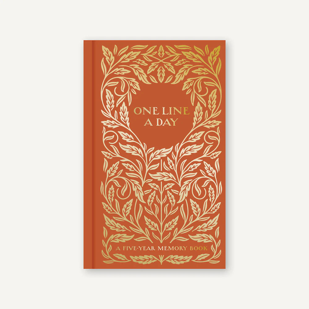 Gilded One Line a Day A Five-Year Memory Journal
