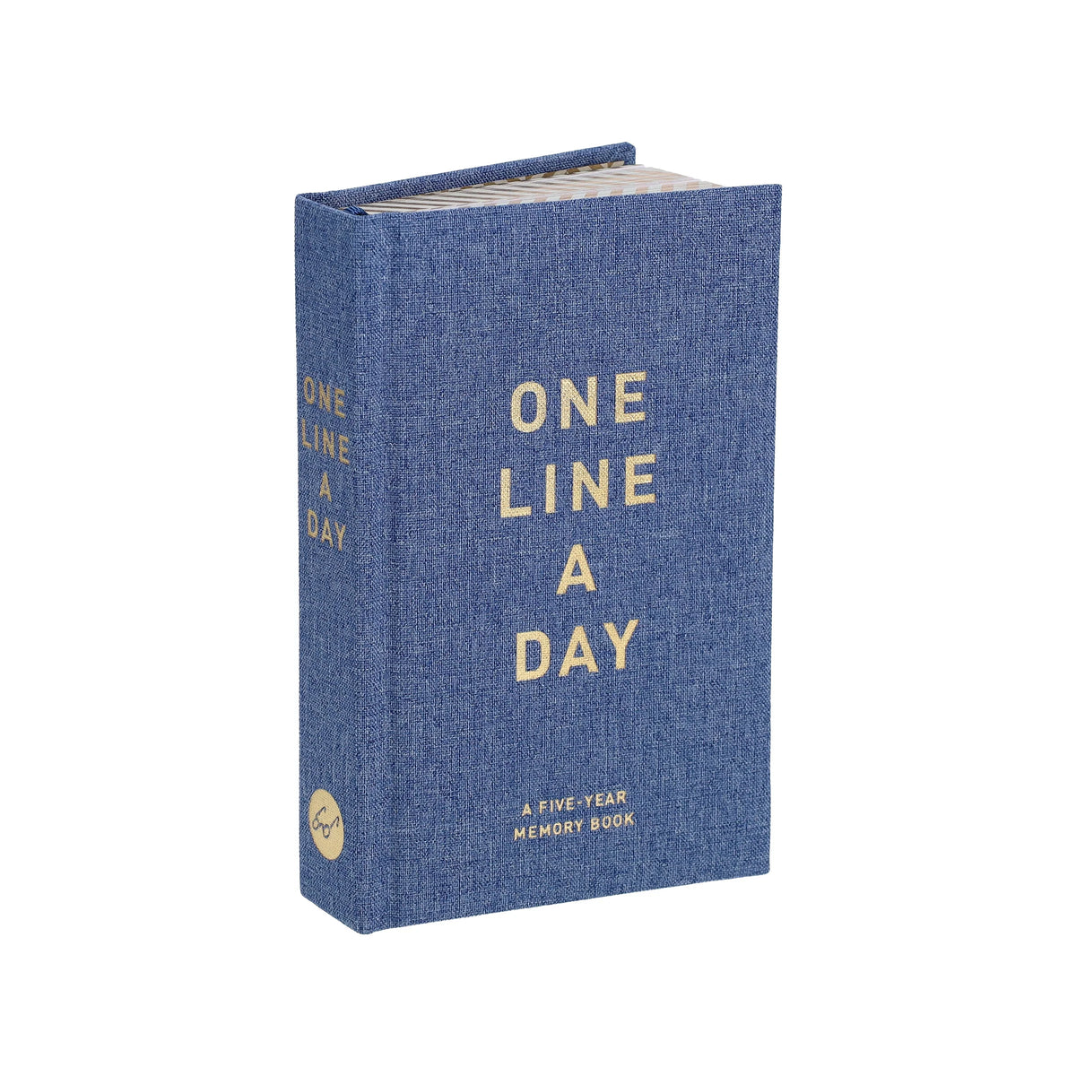 One Line a Day A Five-Year Memory Journal in Denim