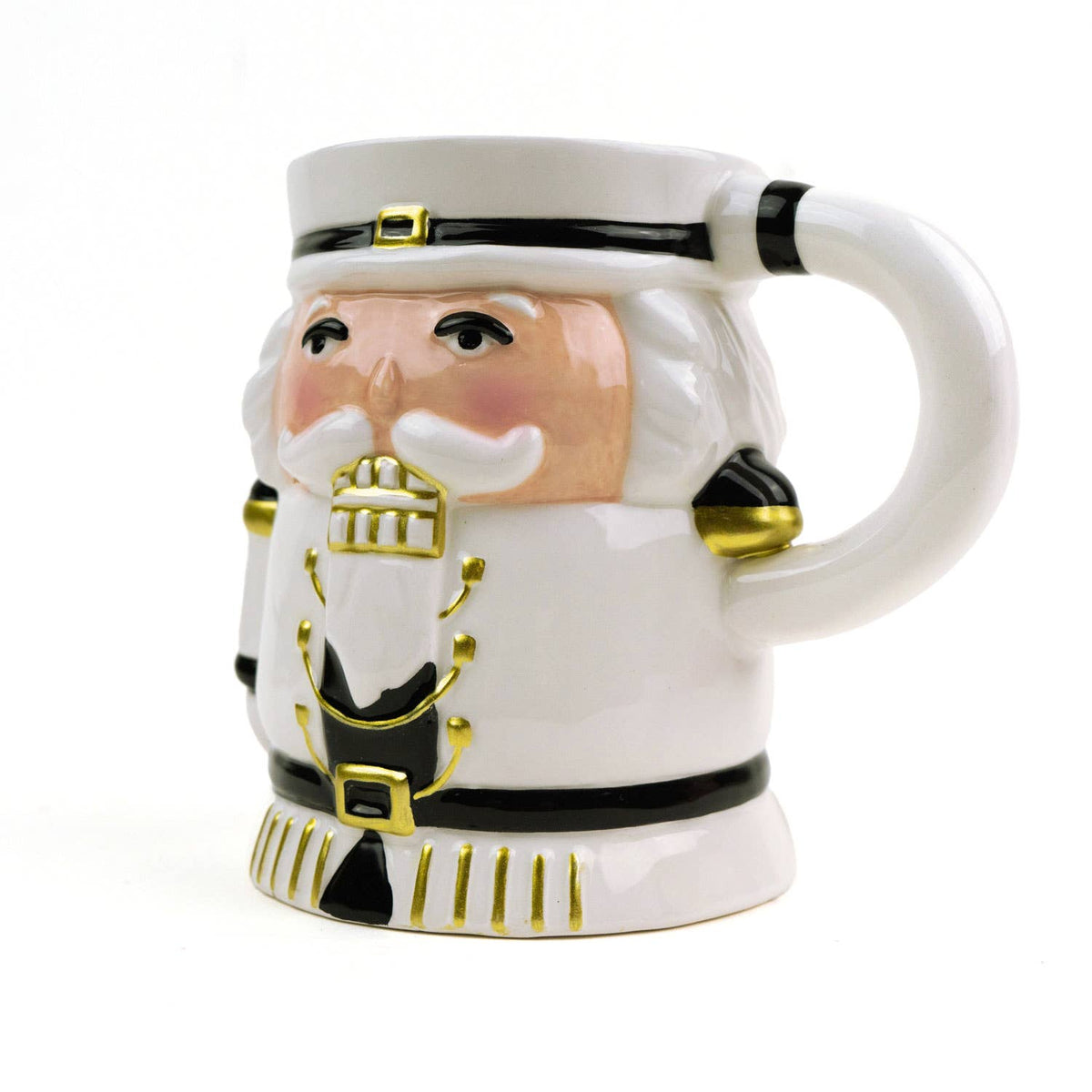 White Suit Nutcracker Coffee Mug