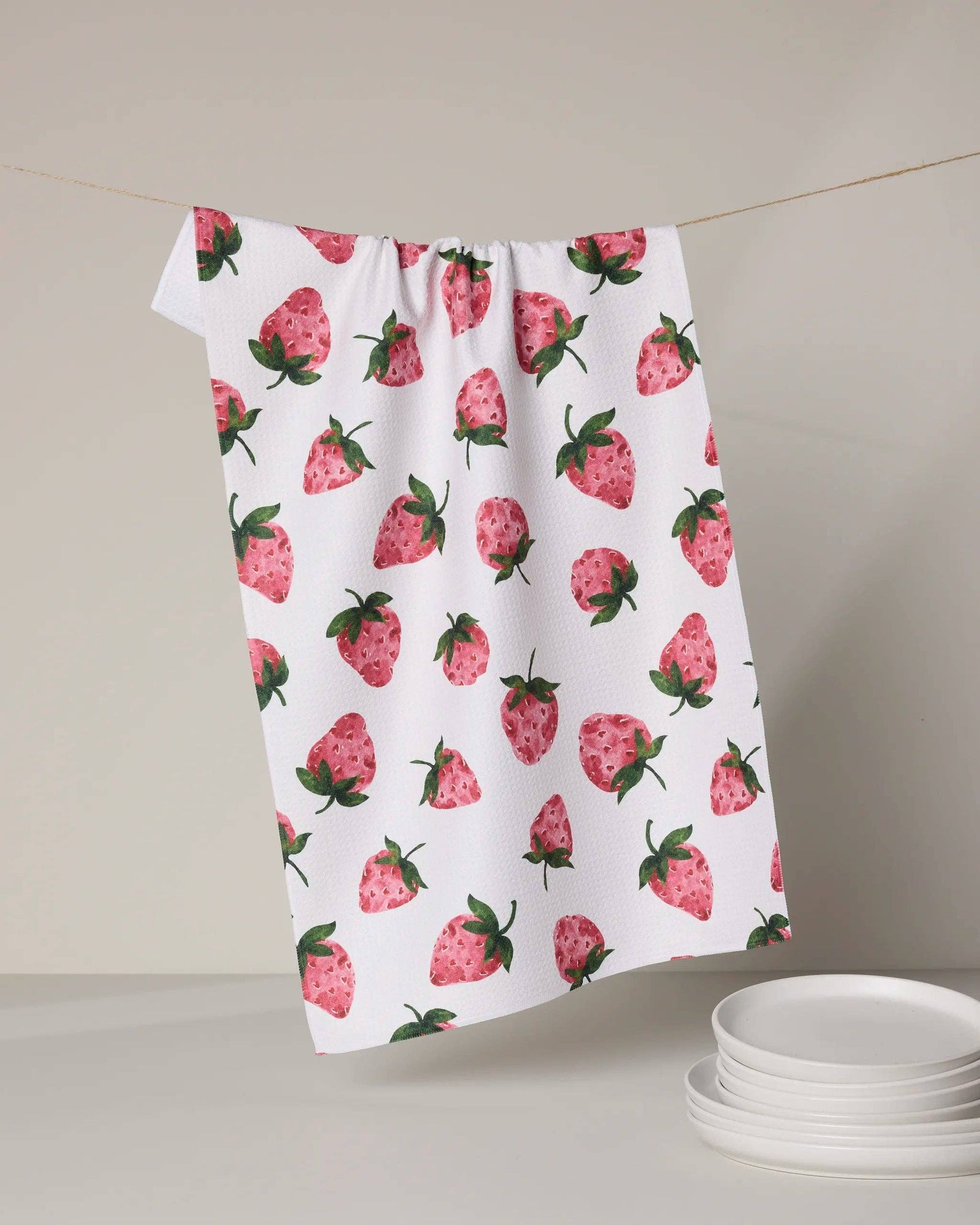 The Sweetest Tea Towel by Geometry - The Preppy Bunny