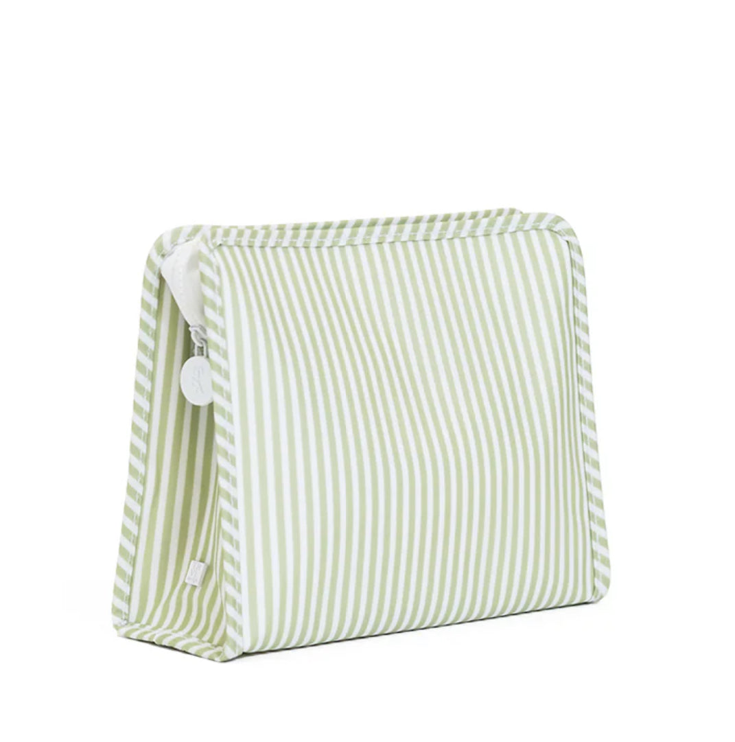Sage Stripe Roadie Pouch - 2 sizes available