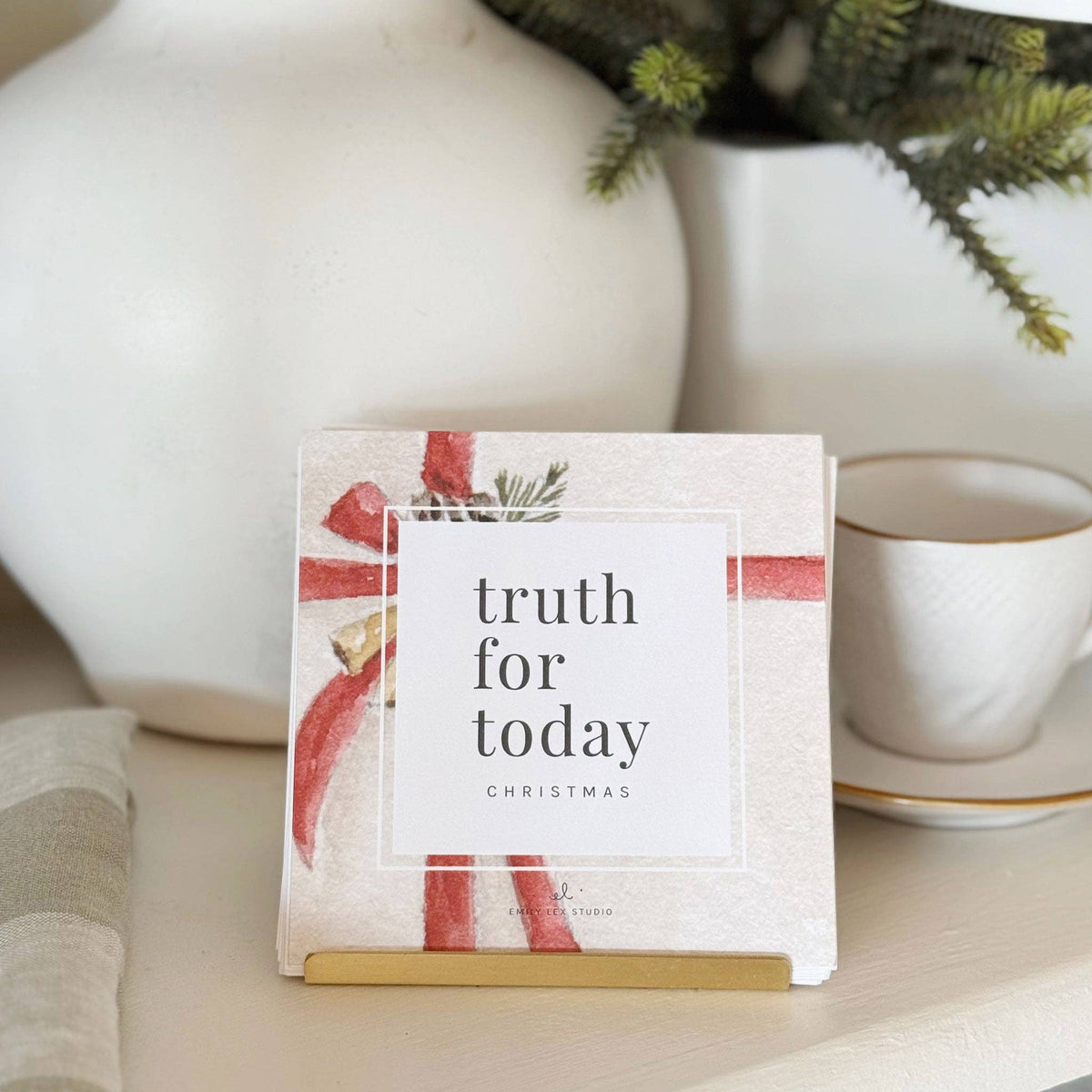 Christmas gift truth for today cards