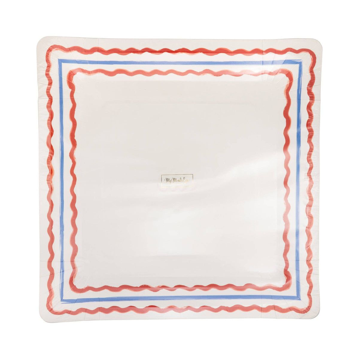 Border Paper Plates - 11" - The Preppy Bunny