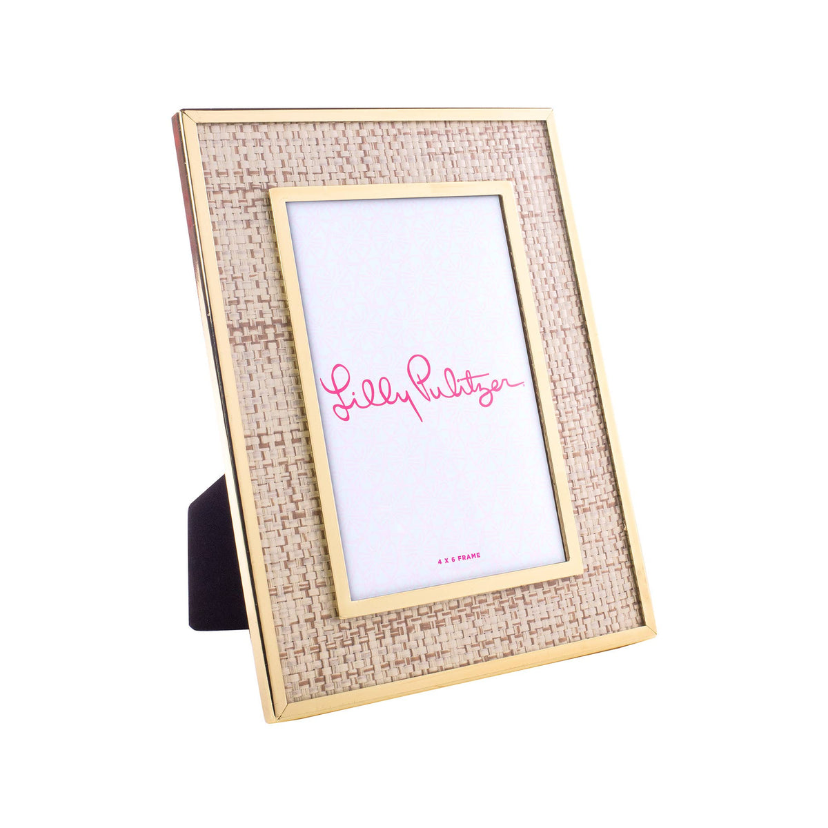 Medium Picture Frame in Raffia Mat - The Preppy Bunny