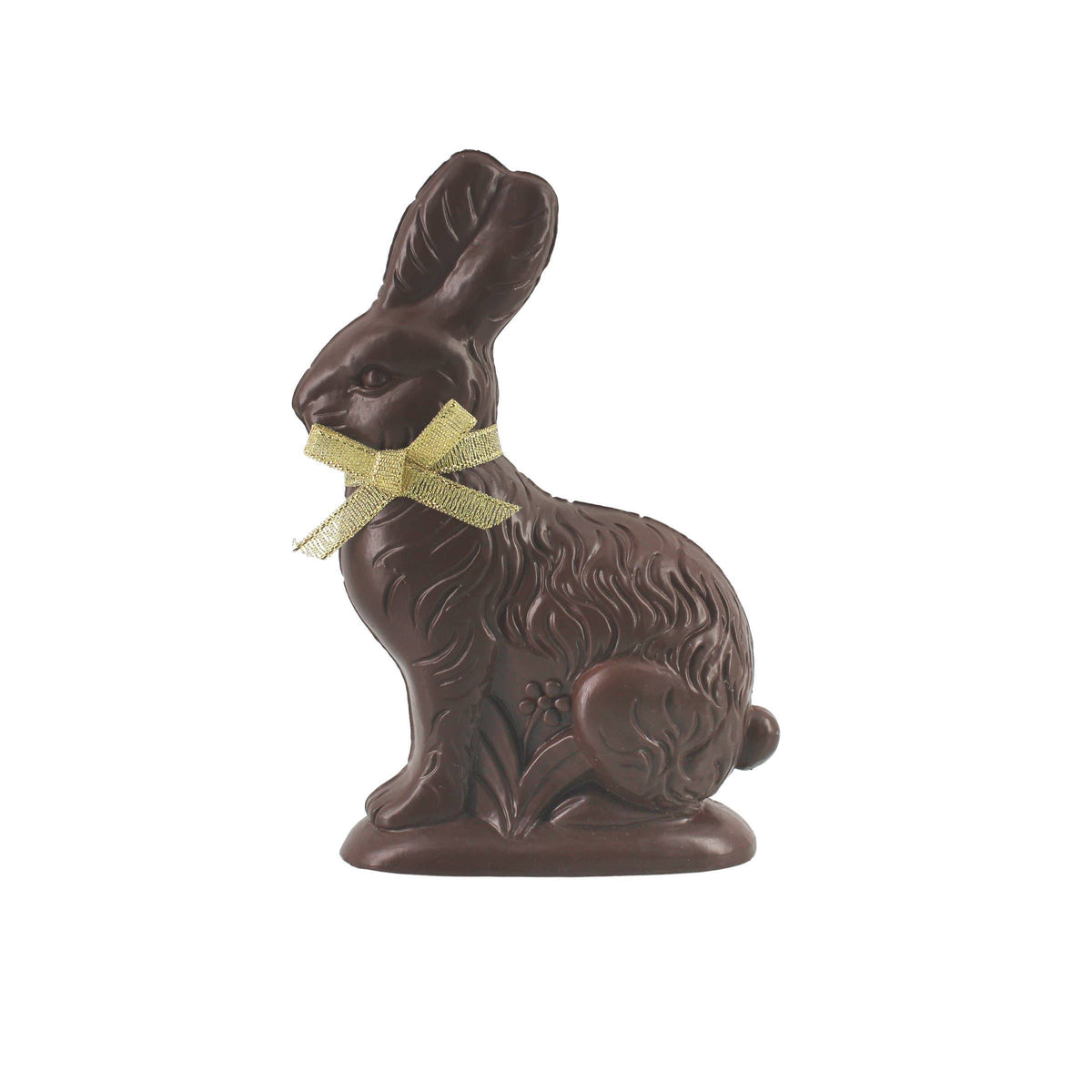 Chocolate Bunny Rabbit Figurine - The Preppy Bunny