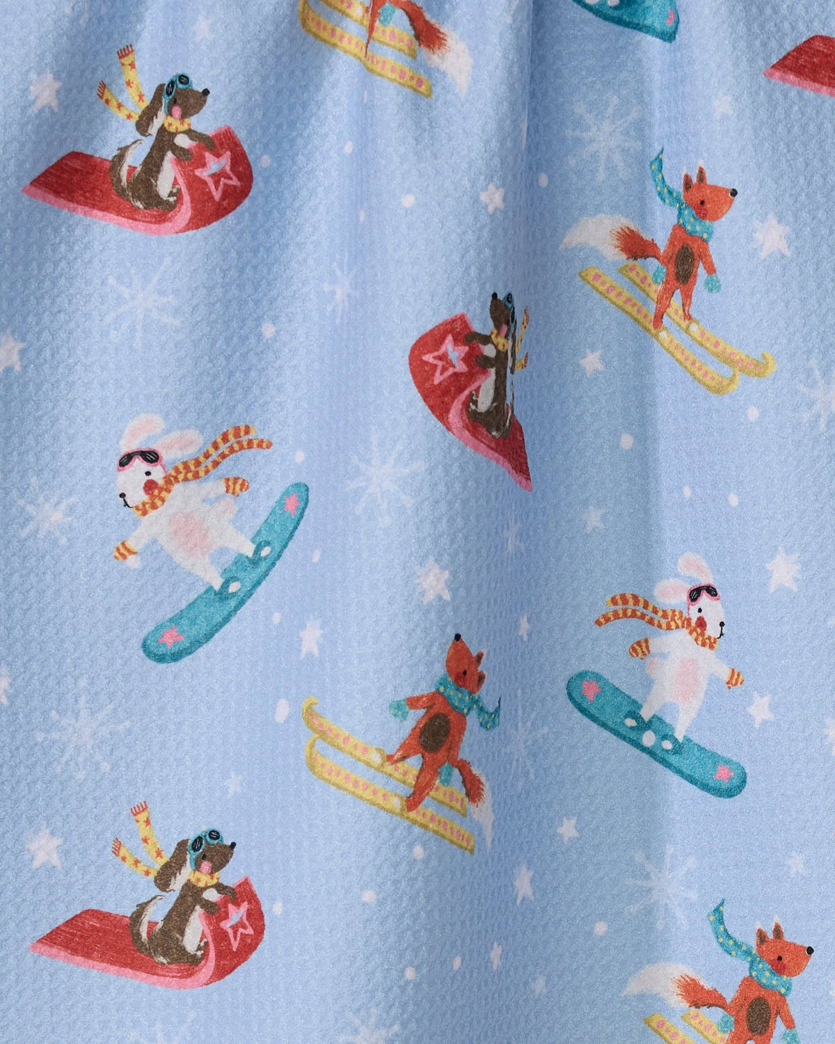 Winter Friends Tea Towel by Geometry