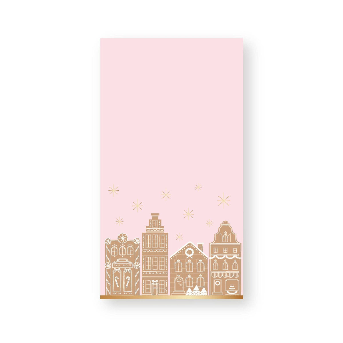 Pink Gingerbread Paper Guest Towel/Dinner Napkin