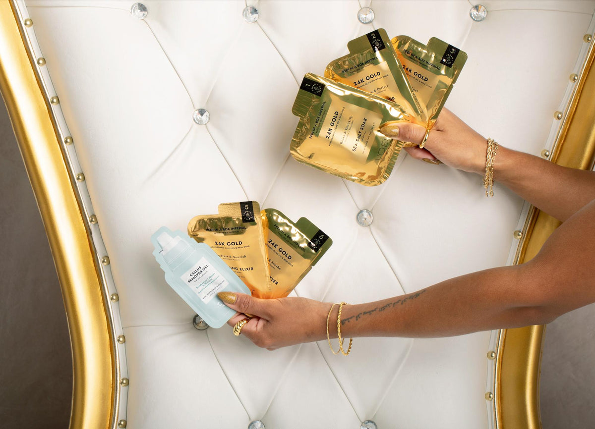 Pedi in a Box 6 Step - Imperial 24K Gold
