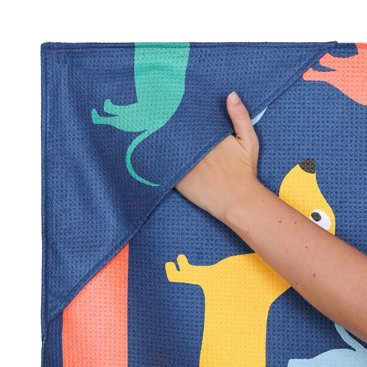 Dock & Bay Large Dog Towel in Go Long - The Preppy Bunny