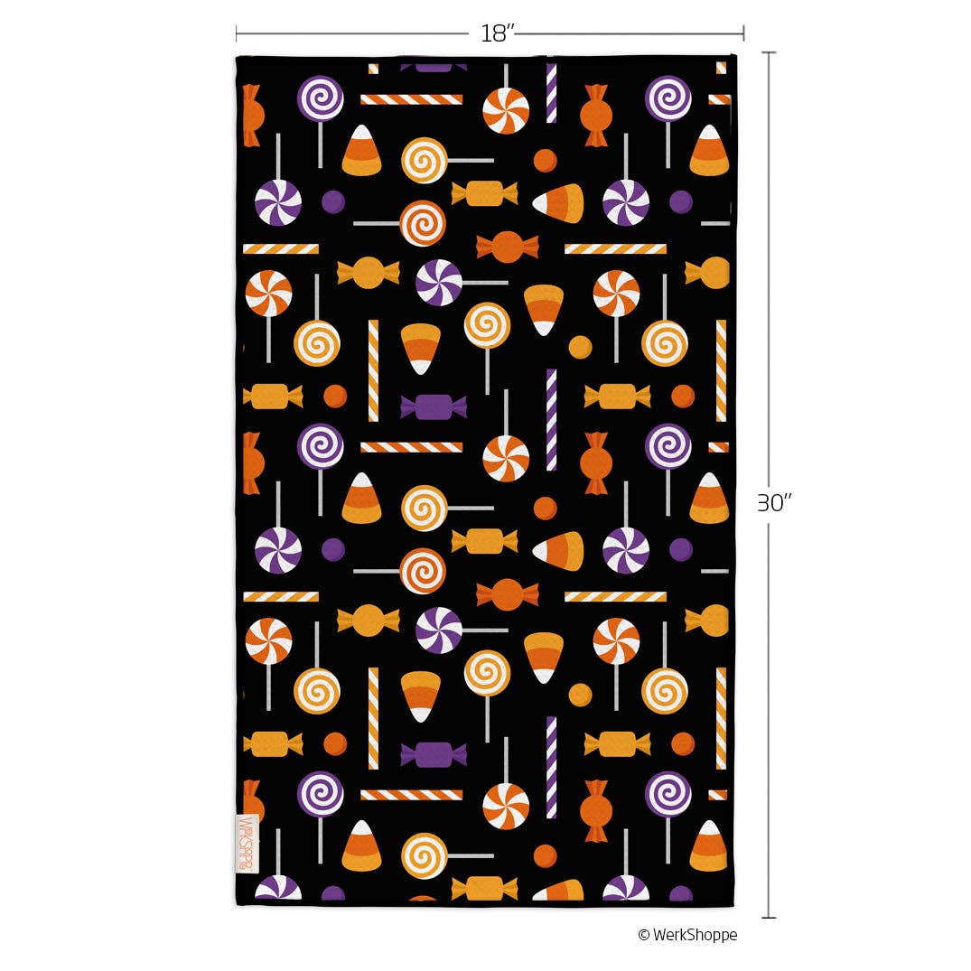 Halloween Treats Microfiber Kitchen Towel