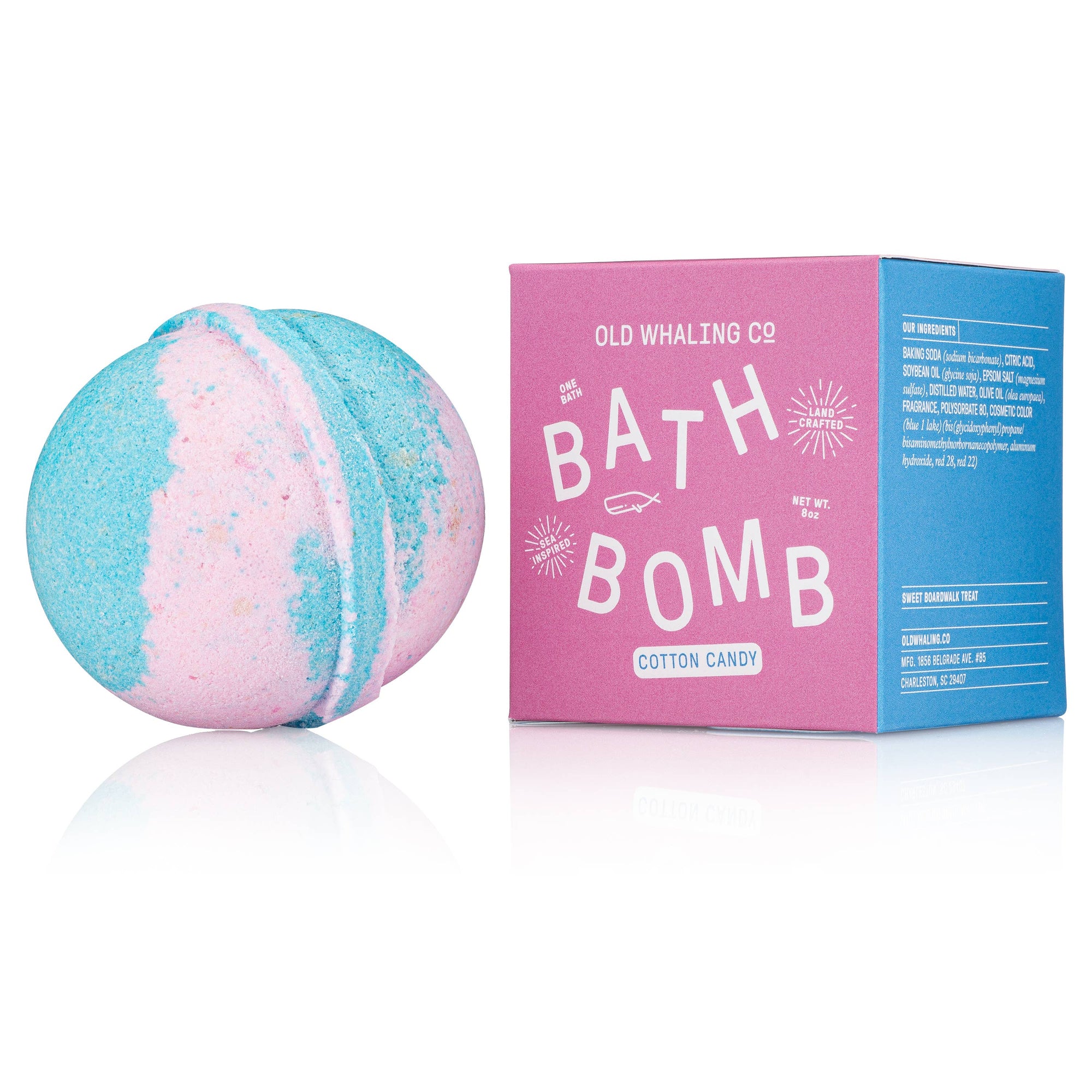 Cotton Candy Bath Bomb - The Preppy Bunny