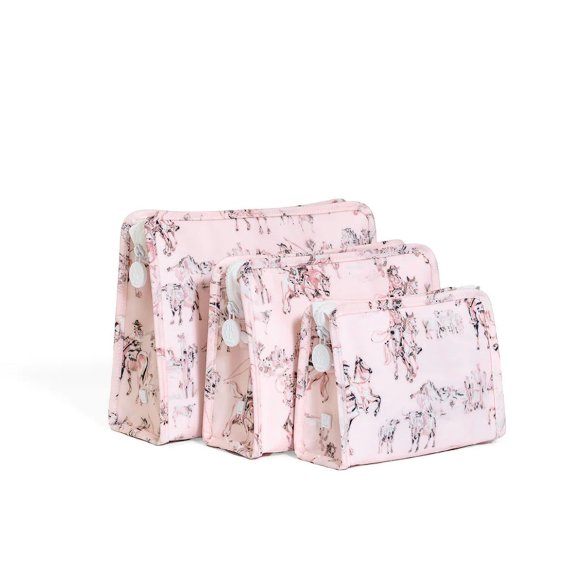 Cowgirl Toile Roadie Pouch - 2 sizes available
