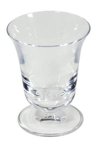 Acrylic Flared ClearWine Glass - The Preppy Bunny