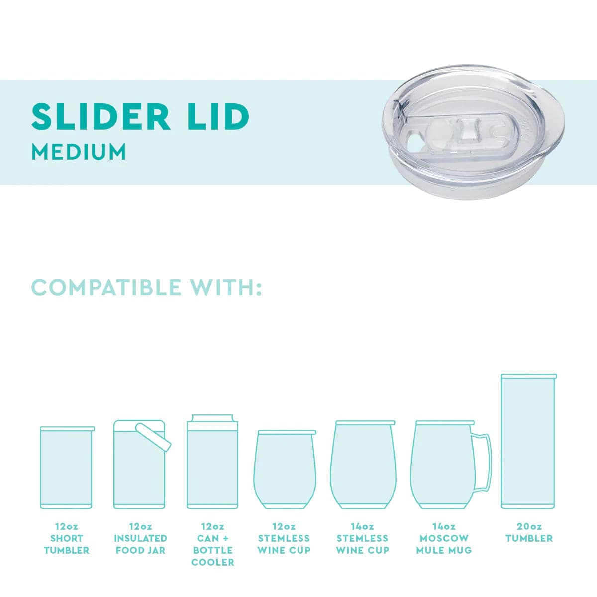 Swig Slider Lid for Can Cooler - The Preppy Bunny