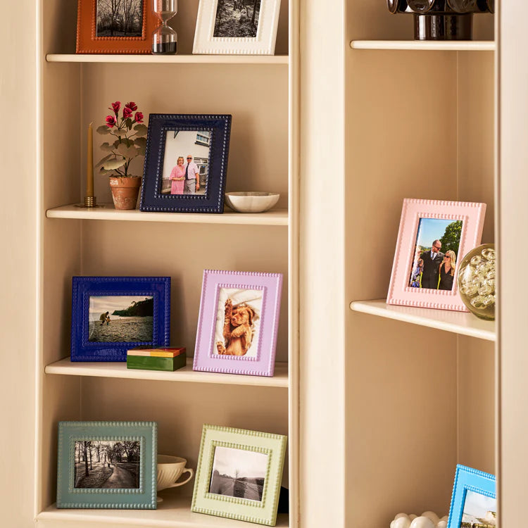 Pink Bobbin Lacquer Photo Frame - The Preppy Bunny