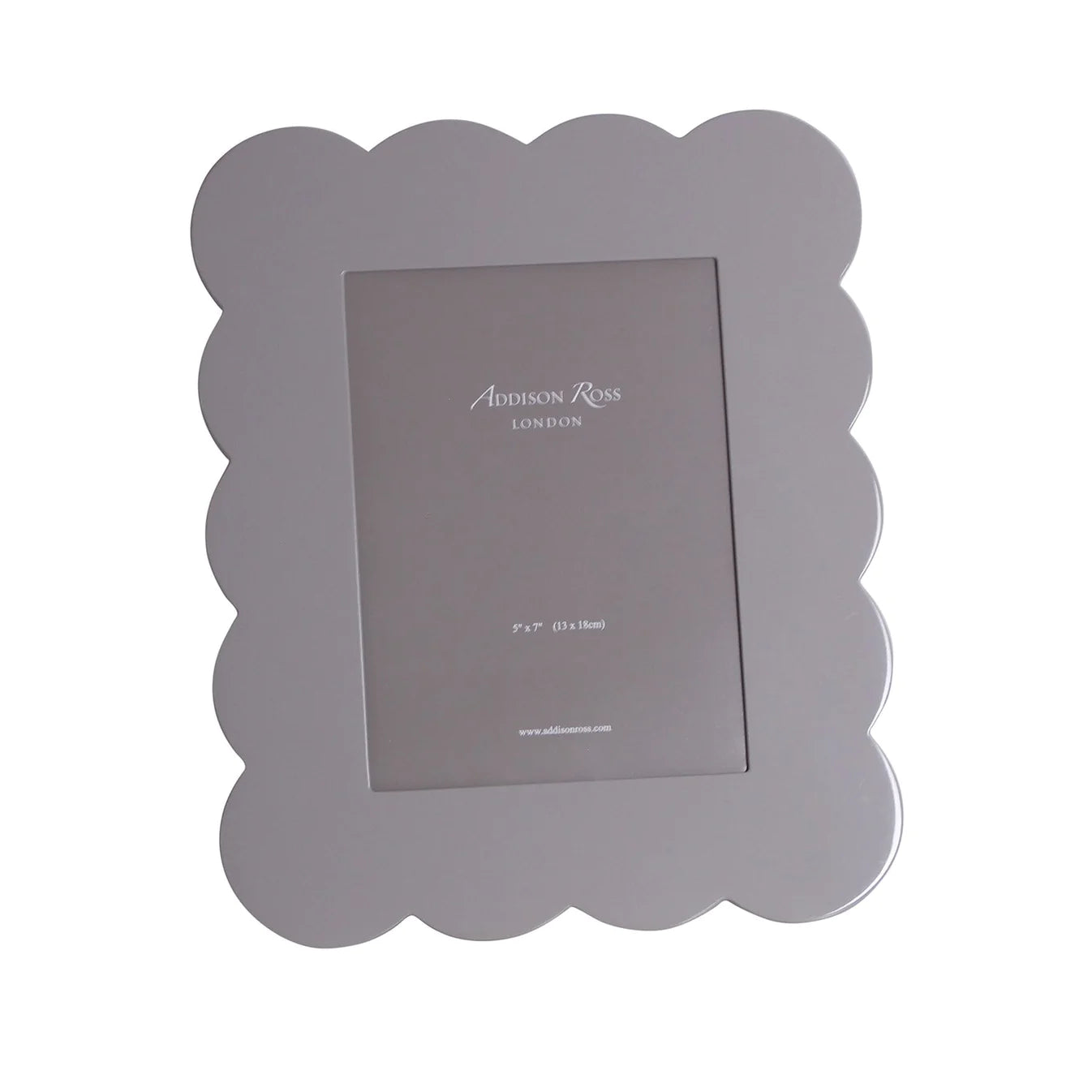 Chiffon Scallop Lacquer Frame - The Preppy Bunny