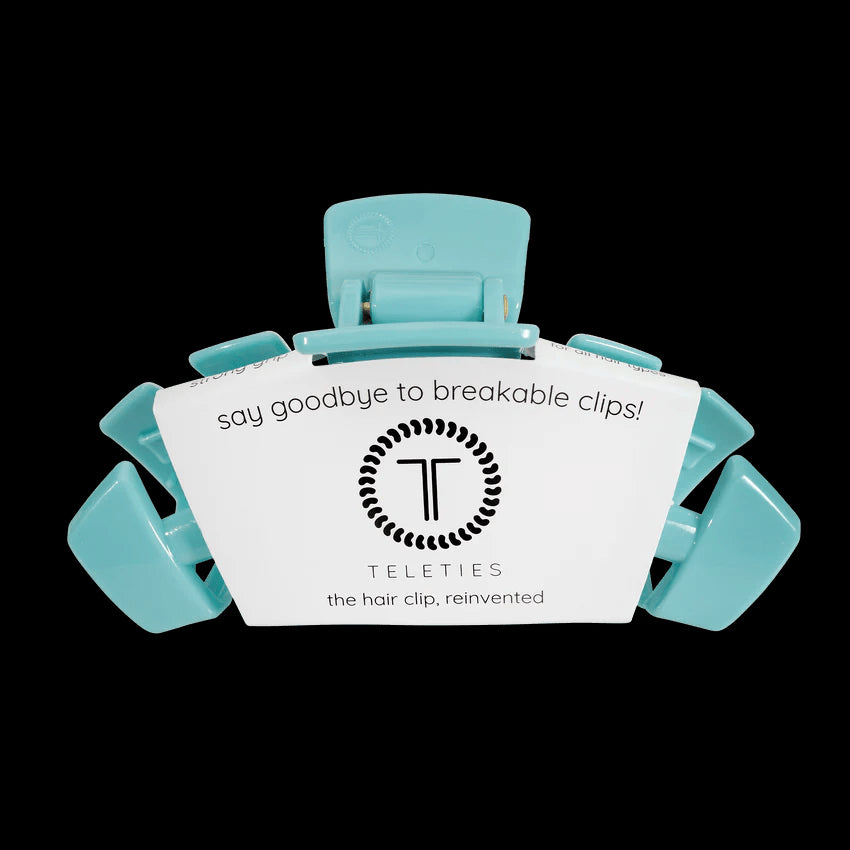 Baby Blue Medium Hair Clip - The Preppy Bunny