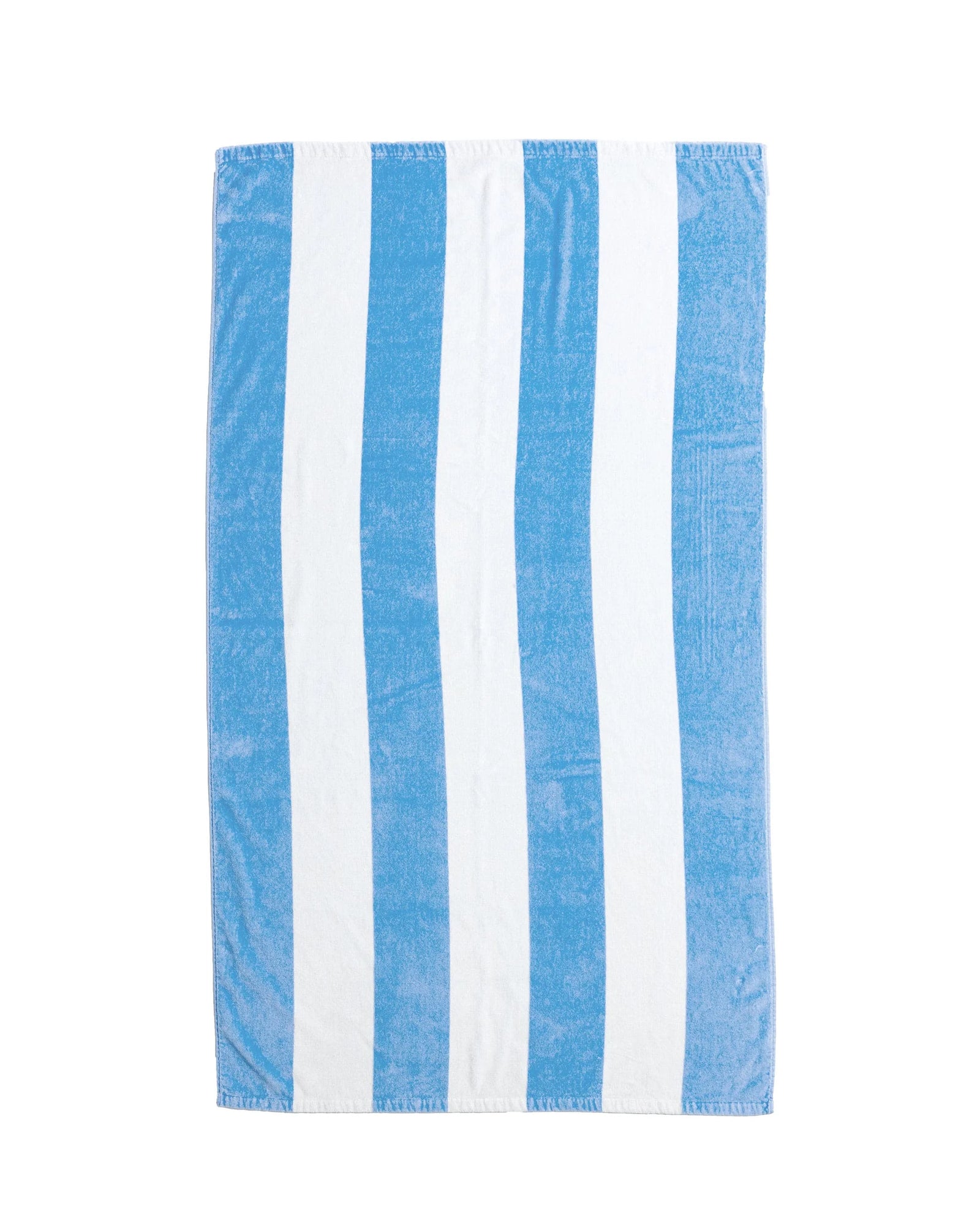 Blue Striped Cabana Beach Towel - The Preppy Bunny