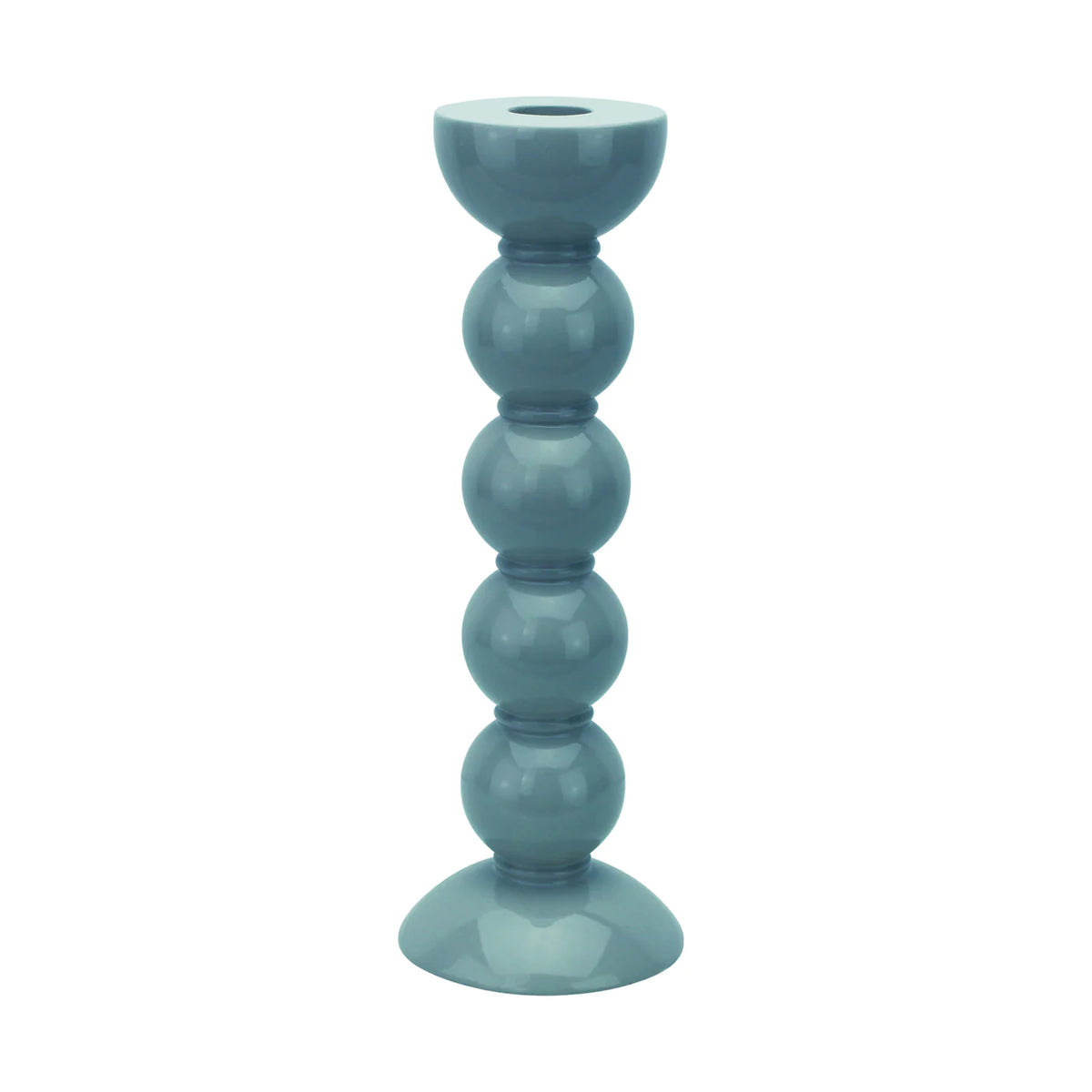 Chambray Tall Bobbin Candle Stick - The Preppy Bunny