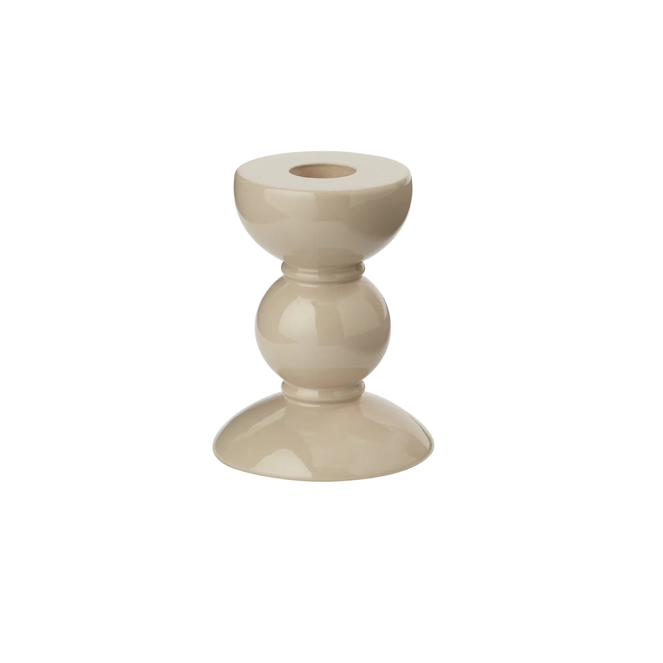 Cappuccino Small Bobbin Candle Stick - The Preppy Bunny