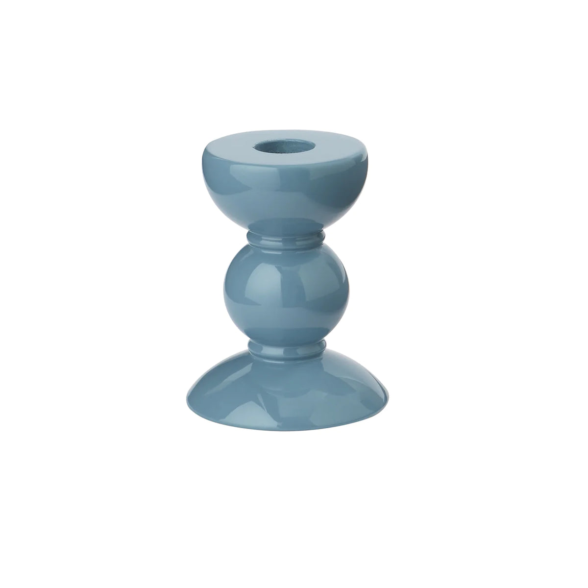 Chambray Small Bobbin Candle Stick - The Preppy Bunny