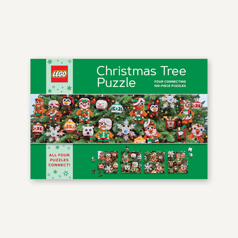 LEGO Christmas Tree Puzzle - The Preppy Bunny