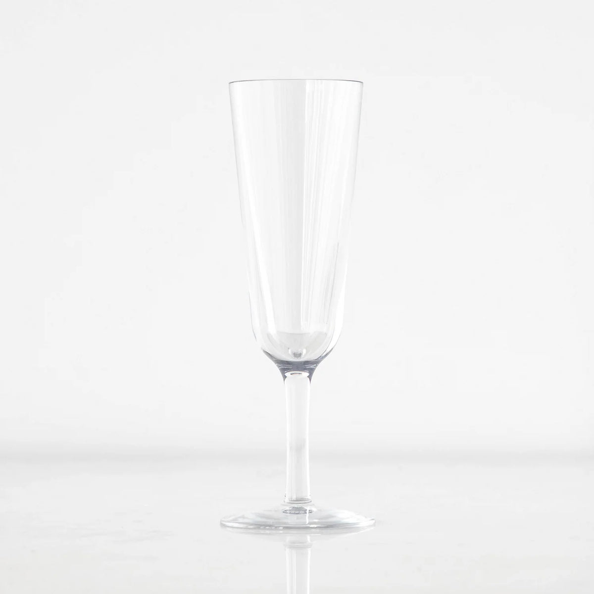 Clear Champagne Glass - The Preppy Bunny