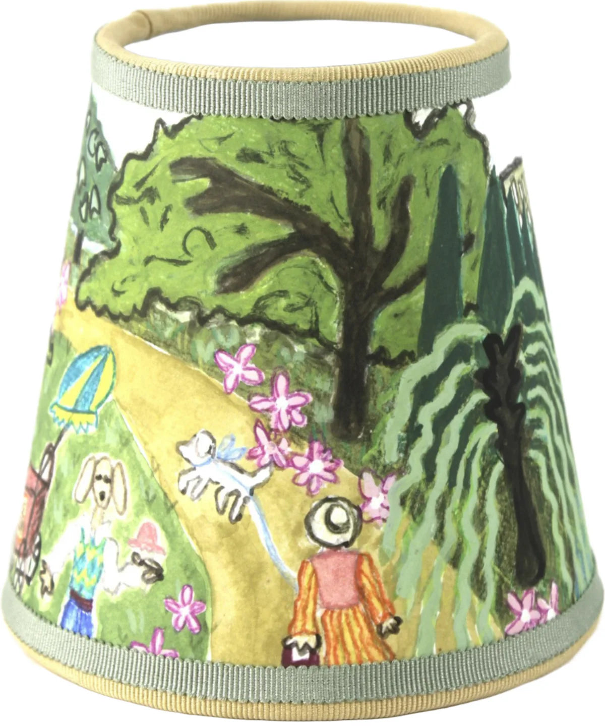 Central Park Scene Lampshade by Maison Maison Design x Zafferano