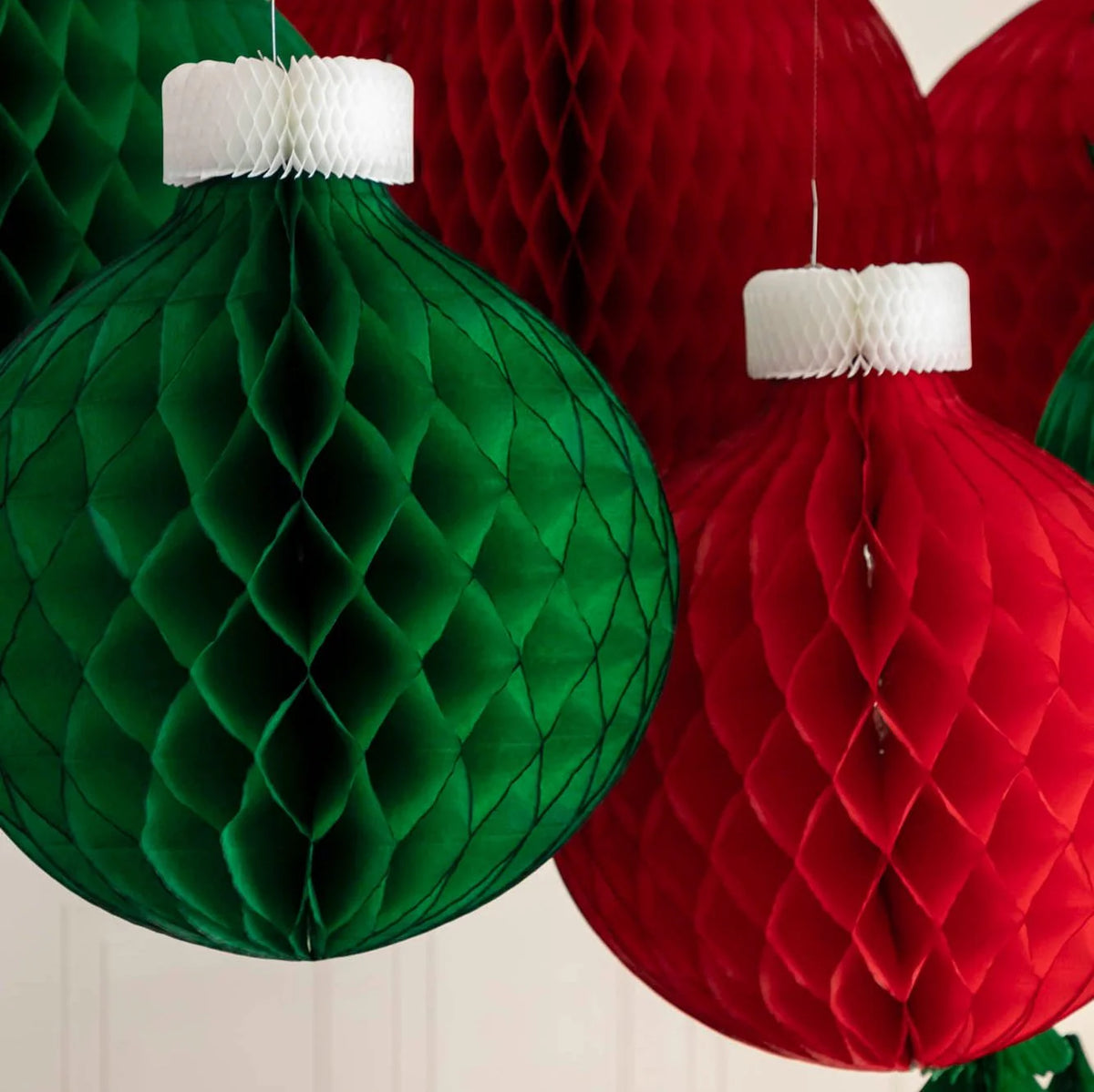 Honeycomb Medium Classic Ornament - The Preppy Bunny