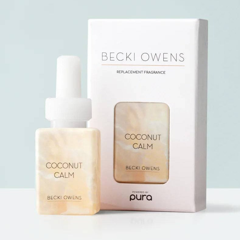 Coconut Calm Becki Owens Pura Fragrance - The Preppy Bunny