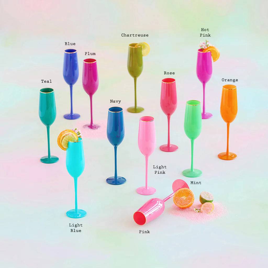 Sugar Plum Champagne Flute - The Preppy Bunny