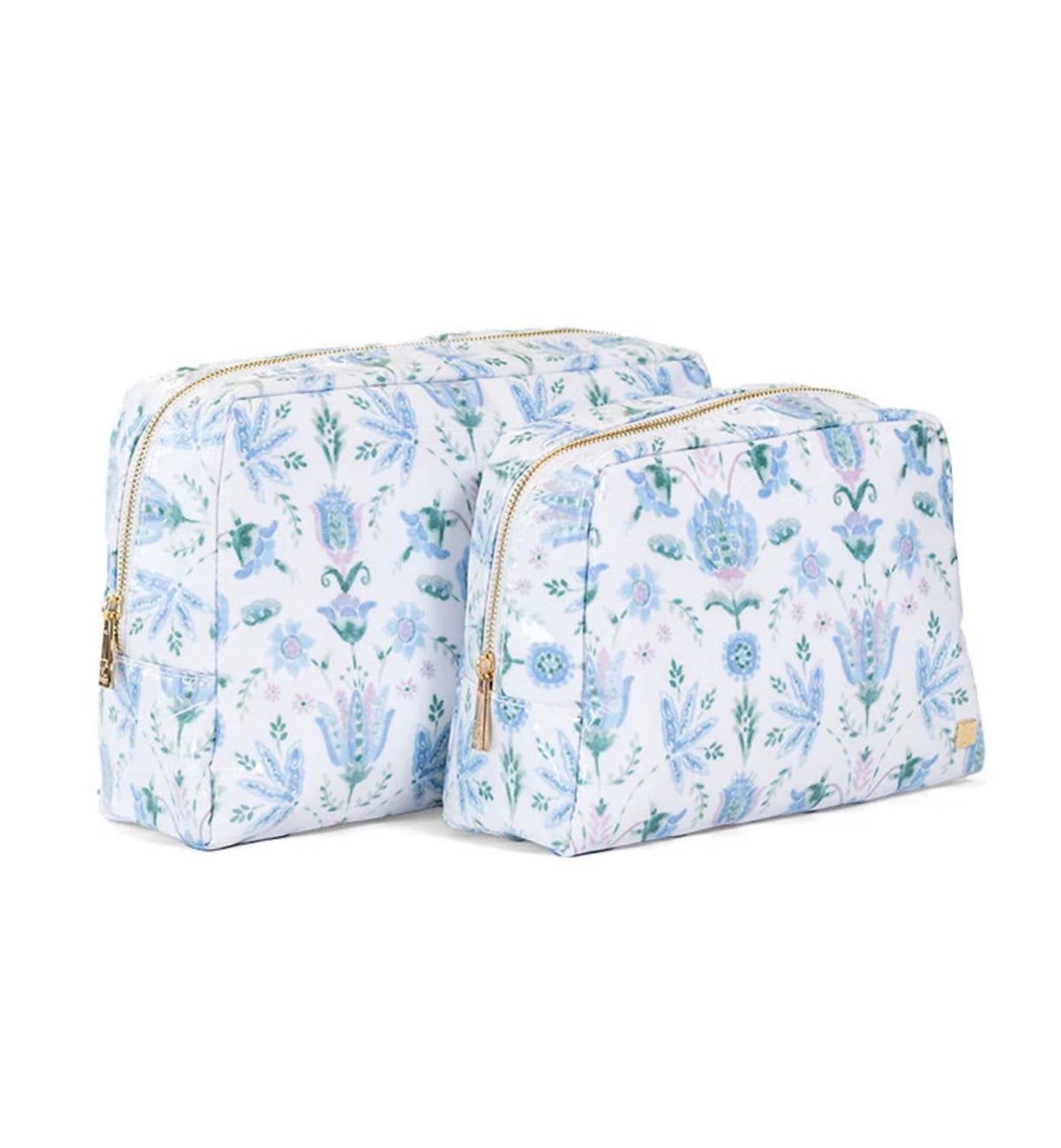Luxe Gloss Cosmetic Bag in Seychelles - The Preppy Bunny