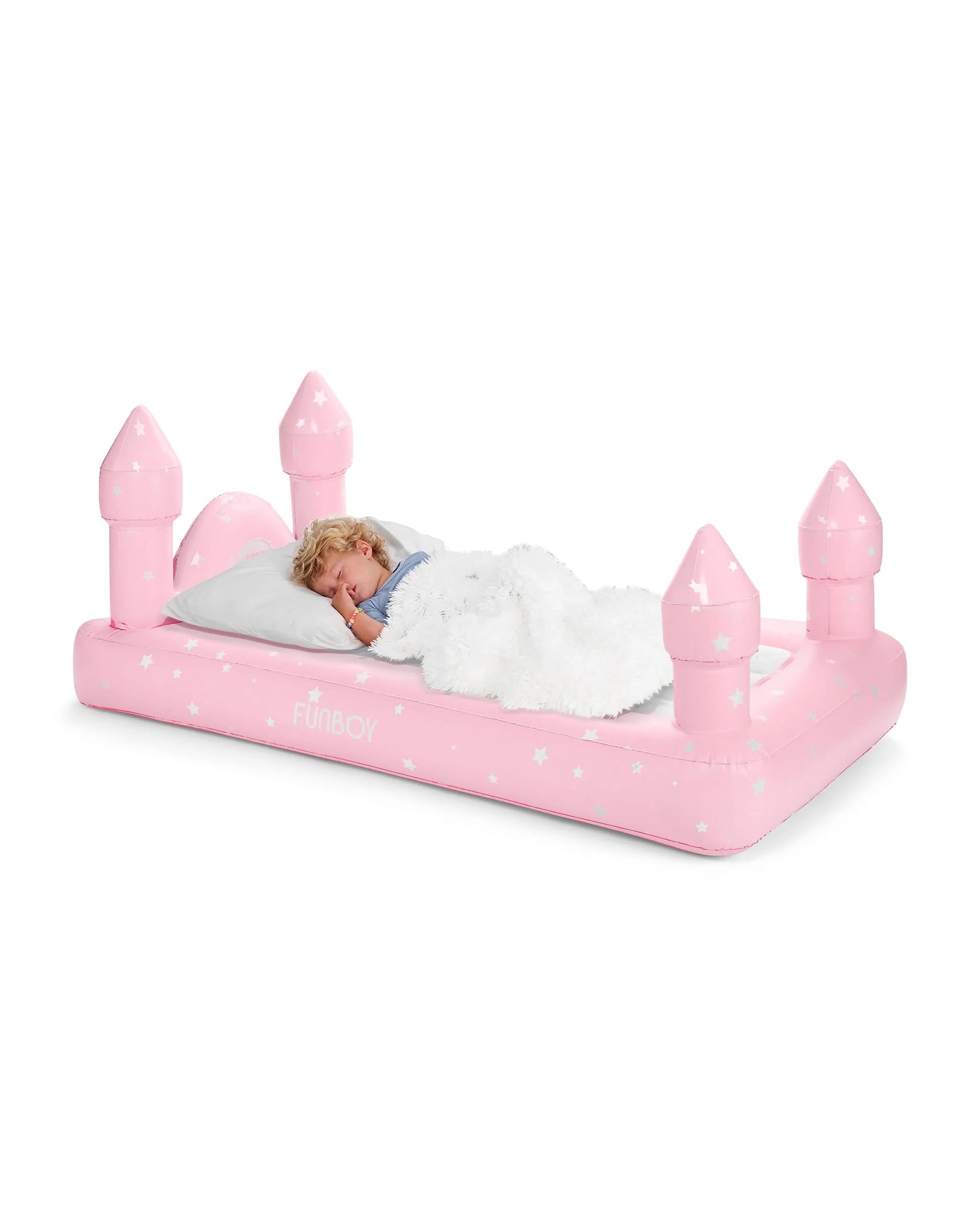 Pink Castle Sleepover Kids Air Mattress - The Preppy Bunny