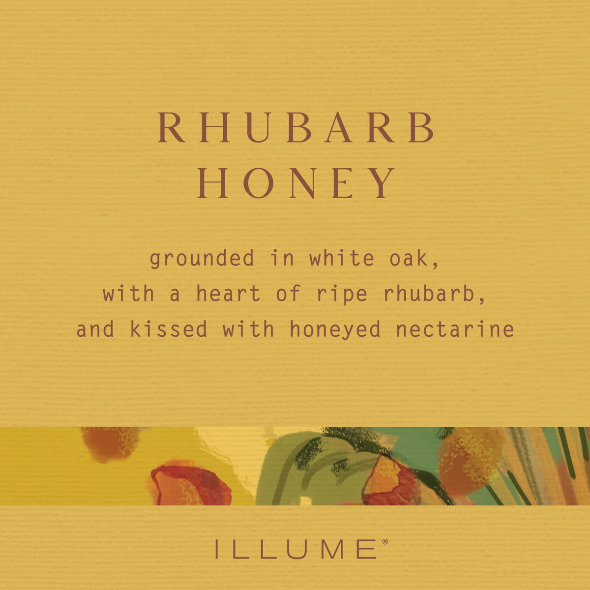 Rhubarb Honey Boxed Glass Candle - The Preppy Bunny