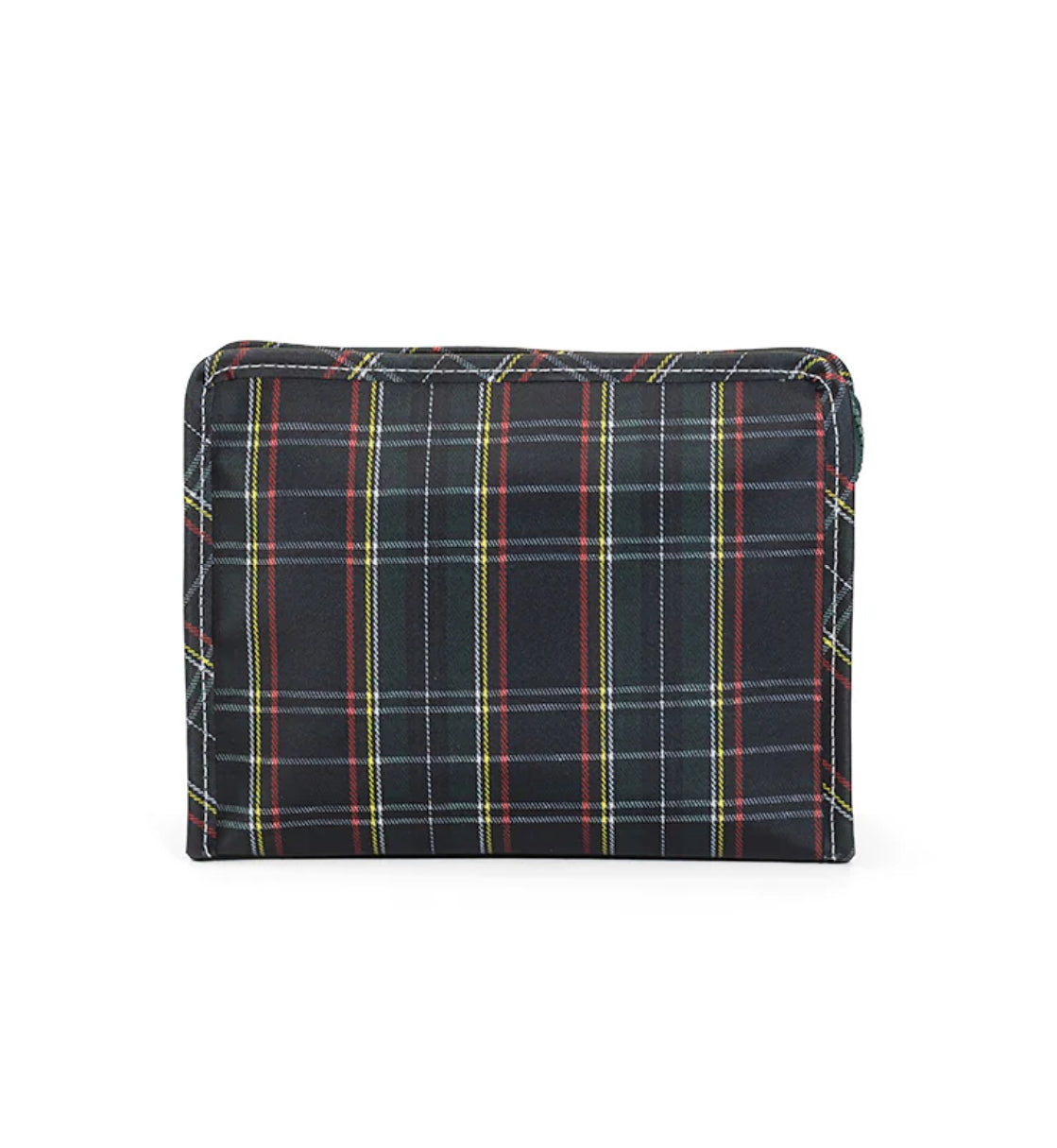 Cambridge Plaid Roadie Pouch - 2 sizes available - The Preppy Bunny