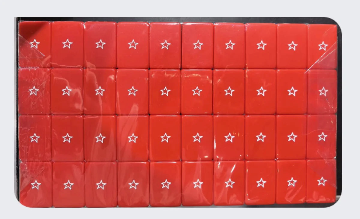 The Patriotic Line Mahjong Tile Set - The Preppy Bunny