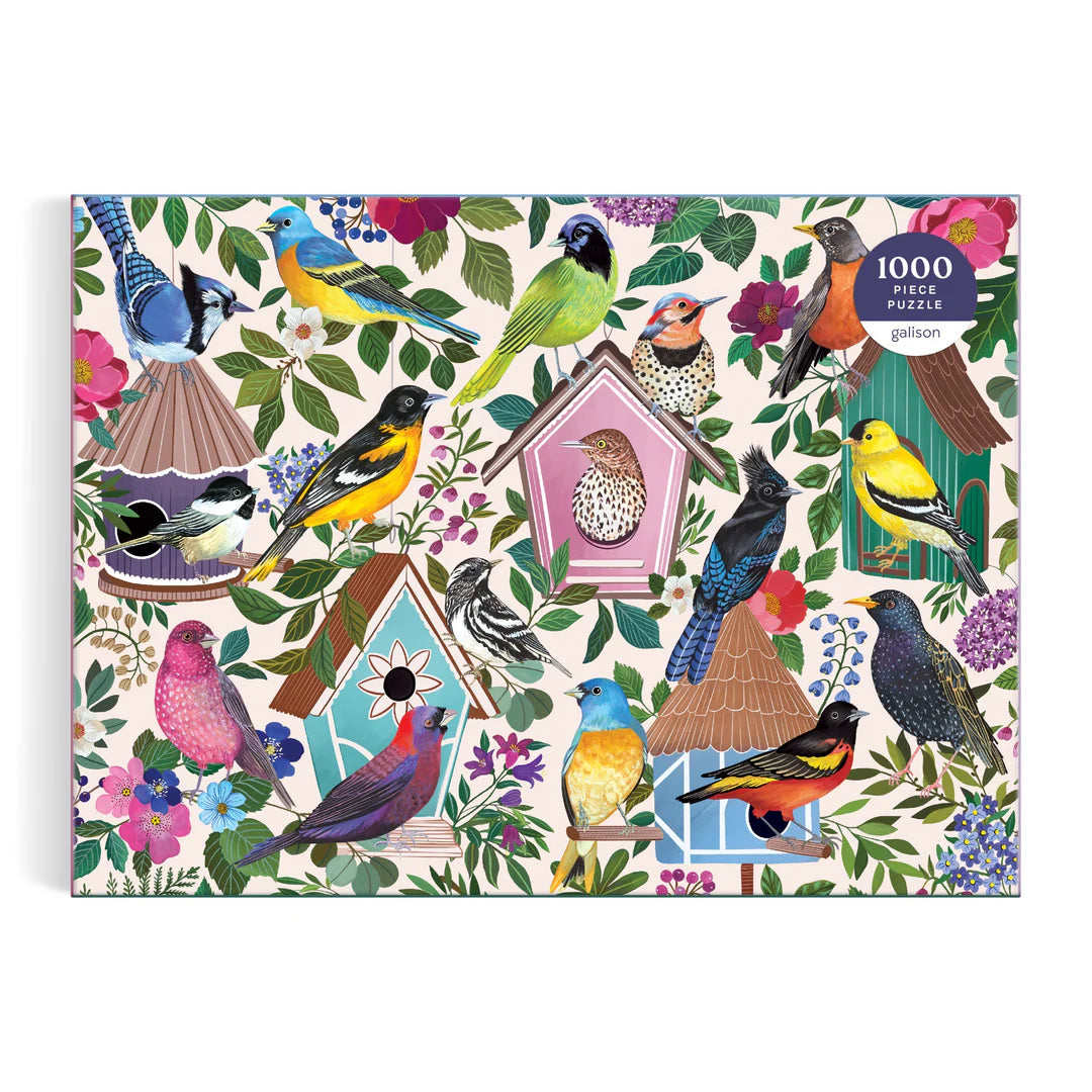 Birdhouse Lane 1000 Piece Puzzle - The Preppy Bunny