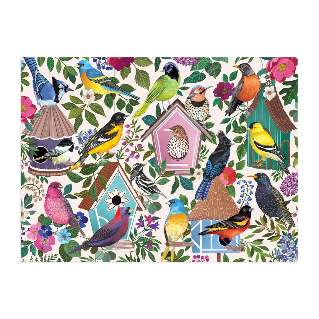 Birdhouse Lane 1000 Piece Puzzle - The Preppy Bunny