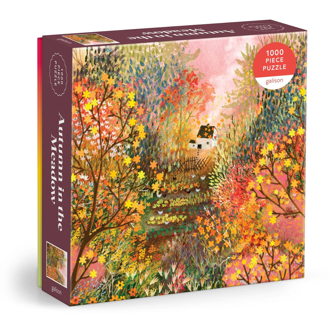Autumn in the Meadow 1000 Piece Puzzle - The Preppy Bunny